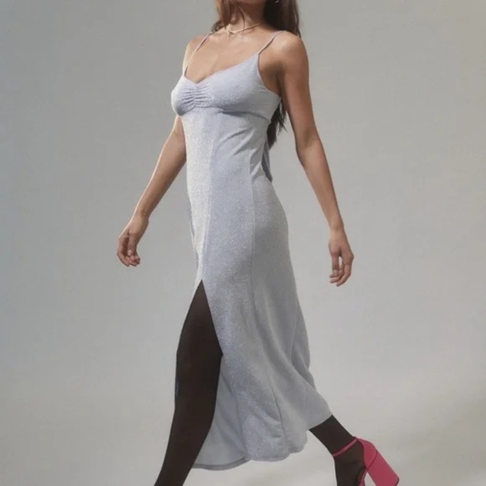 NWT Urban Outfitters Arna Sparkly Midi Dress
